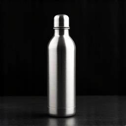 RideGear Pro Apex Titanium 500ml, a durable metal cycling water bottle.